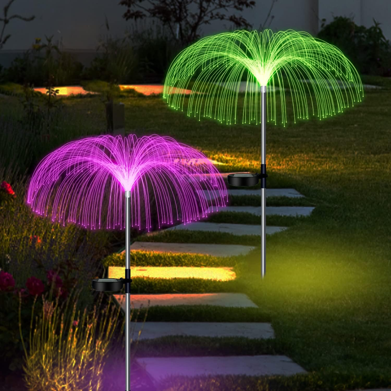 Garden Solar Jellyfish Light | Outdoor Lamp | Indoor, Home, and Special Occasions Decor