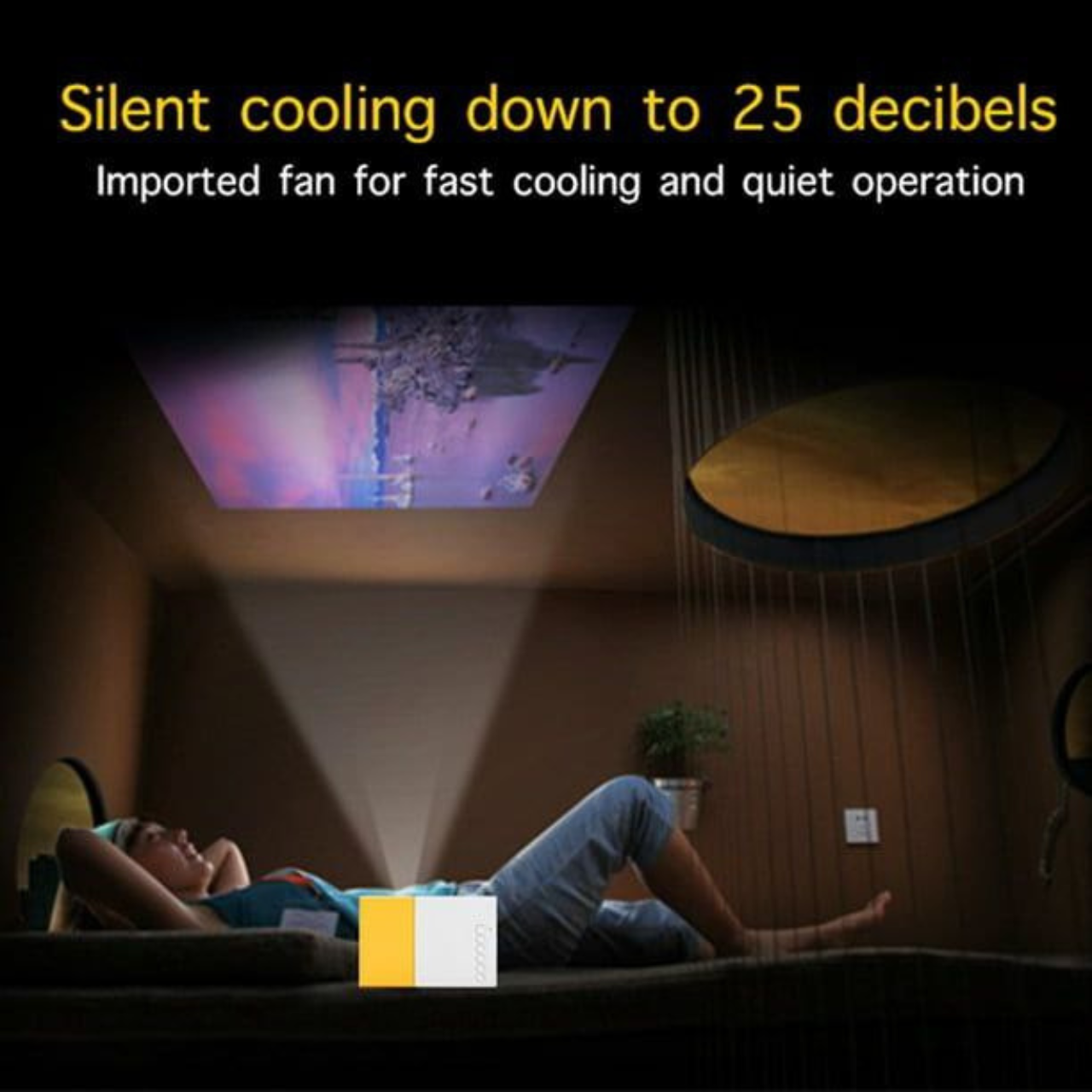 LED Projector | Portable, Adjustable, and Multi-Functional for Clear Viewing Anywhere