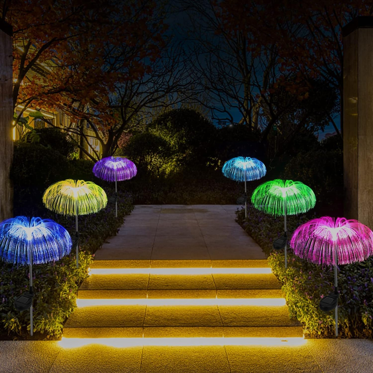 Garden Solar Jellyfish Light | Outdoor Lamp | Indoor, Home, and Special Occasions Decor