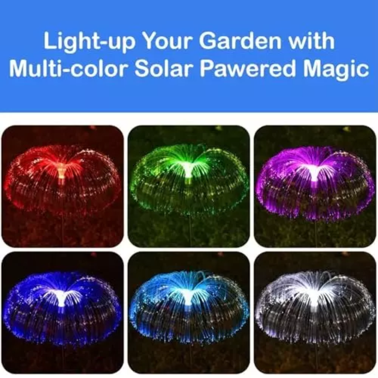 Garden Solar Jellyfish Light | Outdoor Lamp | Indoor, Home, and Special Occasions Decor